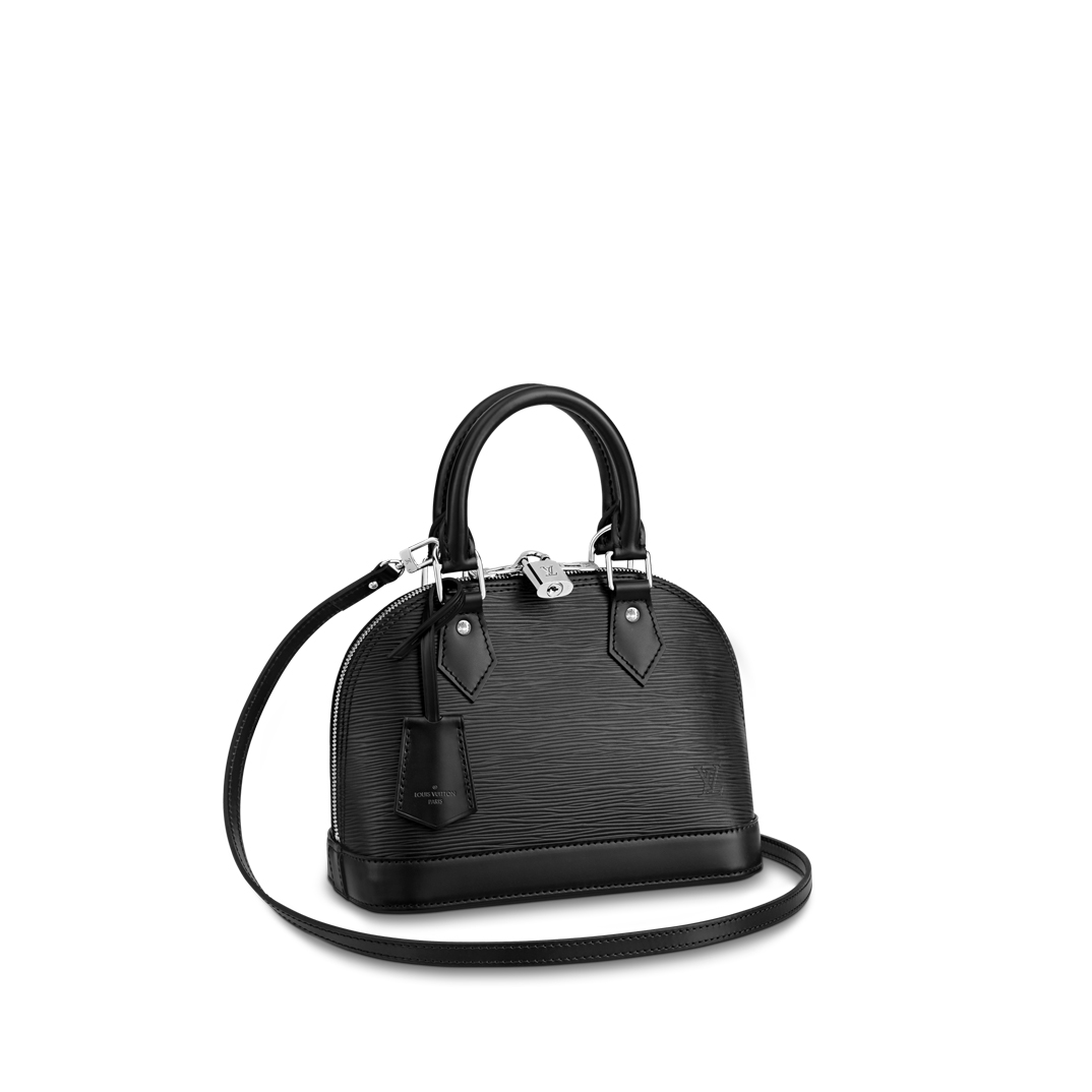 Louis Vuitton ALMA PM Epi Leather Handbag M40302 Black